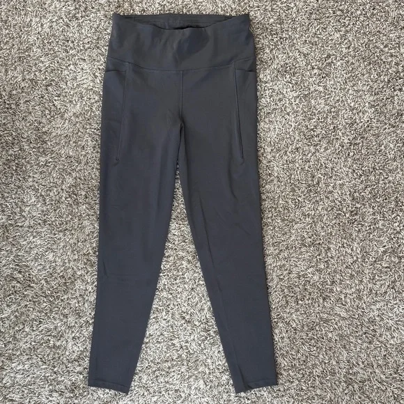 Calia by Carrie underwood Power Lux Leggings Gray Pockets size Medium - Picture 2 of 13